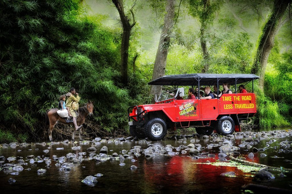 THE ROAD LESS TRAVELED: Off Road Caves Safari tours take visitors through Sigatoka's interior to Naihehe Cave. THE ROAD LESS TRAVELED: Off Road Caves Safari tours take visitors through Sigatoka's interior to Naihehe Cave.